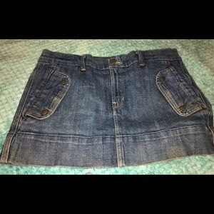 Denim skirt